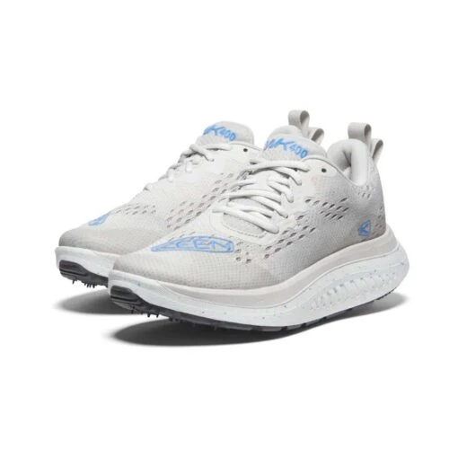 Keen Women's WK400 Walking Shoe - Vapor/Azure Blue - Image 2
