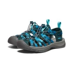 Keen Women's Whisper Sandal - Sea Moss/Tie Dye - Regular (B) -Sneakers Shop d0d086043279af86667451b84dd4649ec90b7205