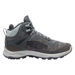 Keen Women's Terradora Flex Mid WP Hiking Boot - Magnet/Cloud Blue- Regular (B)