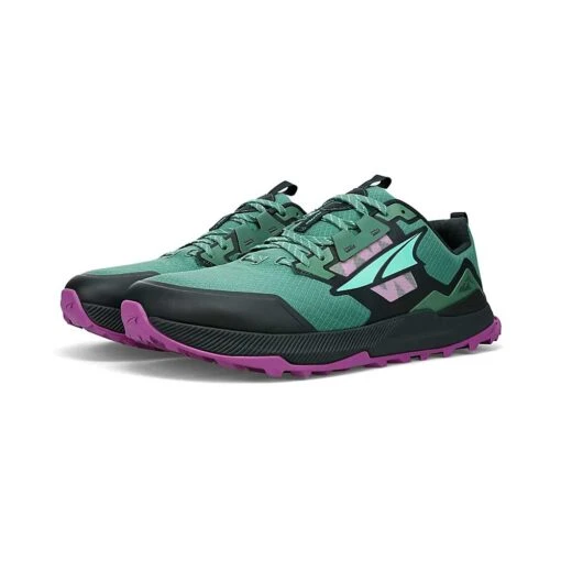 Altra Men's Lone Peak 7 Trail Running Shoe - Green Teal- Regular (D) - Image 3