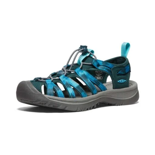 Keen Women's Whisper Sandal - Sea Moss/Tie Dye - Regular (B) - Image 3