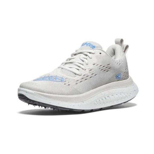 Keen Women's WK400 Walking Shoe - Vapor/Azure Blue - Image 3