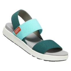 Keen Women's Elle Backstrap Sandal - Sea Moss/Ipanema - Regular (B) -Sneakers Shop elle moss