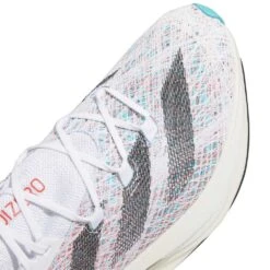 ADIDAS Men's Adizero Prime X 2 Strung Running Shoe - FTWR White/Core Black/Lucid Cyan - Regular (D) -Sneakers Shop hp9709 G 1