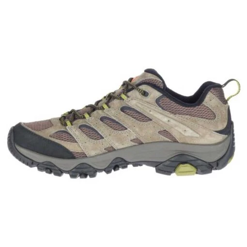 Merrell Men's Moab 3 Hiking Shoe- Walnut/Moss- Wide (2E) - Image 2