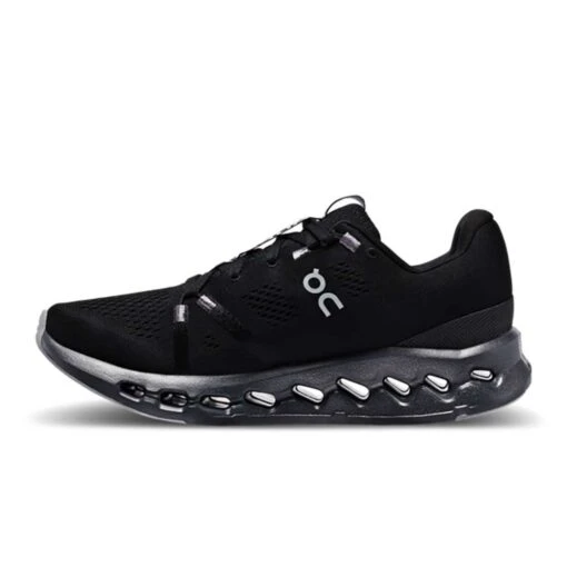 On Running Women's Cloudsurfer Running Shoe - All Black - Image 4