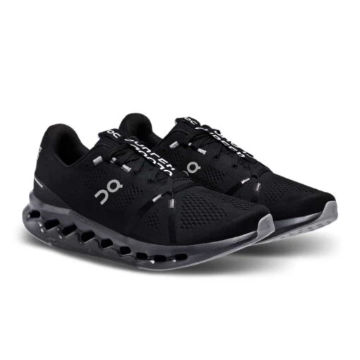 On Running Men's Cloudsurfer Running Shoe - All Black - Regular (D) - Image 2