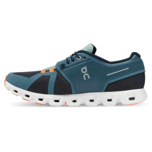 On Running Men's Cloud 5 Push Running Shoe- Dust/Ink- Regular (D) - Image 3