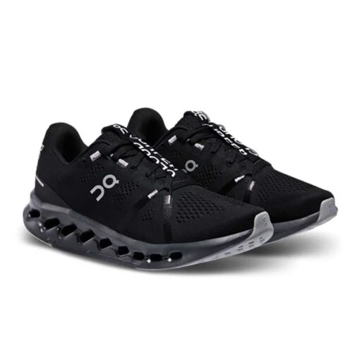 On Running Women's Cloudsurfer Running Shoe - All Black - Image 2