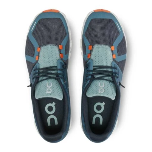 On Running Men's Cloud 5 Push Running Shoe- Dust/Ink- Regular (D) - Image 6