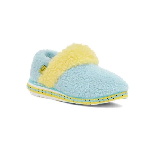Women's KO-Z EZ Clog WO-WO Shoe - Yellow/Blue- Regular (B) - Image 2