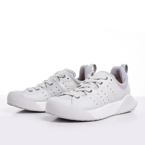 Women's X-SCAPE NBK Low Sneaker - Blanc/Light Grey - Regular (B) - Image 3
