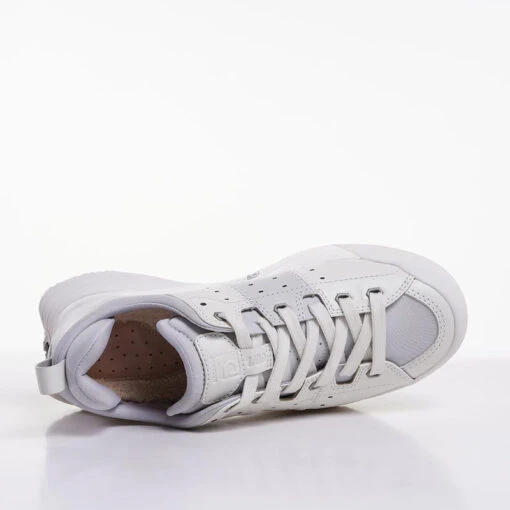 Women's X-SCAPE NBK Low Sneaker - Blanc/Light Grey - Regular (B) - Image 4