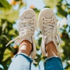Women's X-SCAPE NBK Low Sneaker - Blanc/Light Grey - Regular (B) -Sneakers Shop womens x scape nbk low blanc light grey ls 2 800x 553d2550 0ab2 415b 803b fdb87316a678